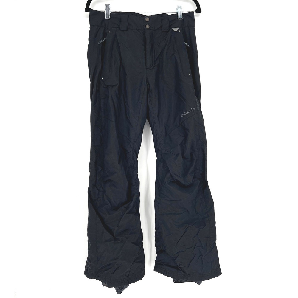 Columbia Women's Small Gray Omni-Tech Insulated Snow Ski Pants Winter SL8291 EUC
